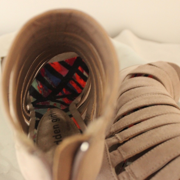 Madden Girl Kiickit Caged Platform Wedge - Picture 7 of 8